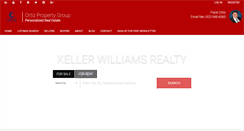 Desktop Screenshot of ortizpropertygroup.com