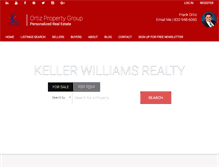 Tablet Screenshot of ortizpropertygroup.com